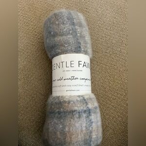 Gentle Fawn plaid scarf